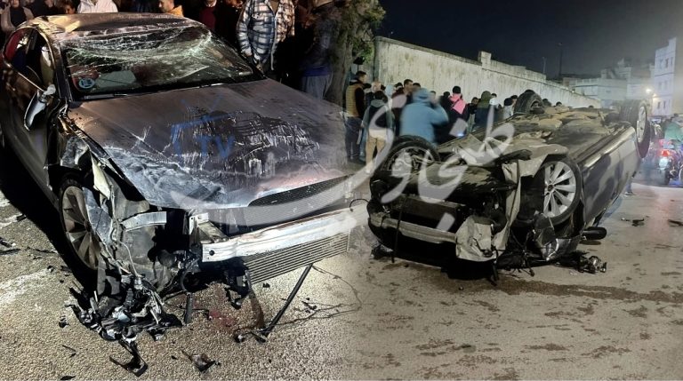 طنجة.. سياقة سيارة بسرعة جنونية تنتهي بإصابة شخص بجروح خطيرة بحي بنديبان