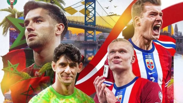 المغرب يواجه النرويج وديا استعدادا لكأس العالم